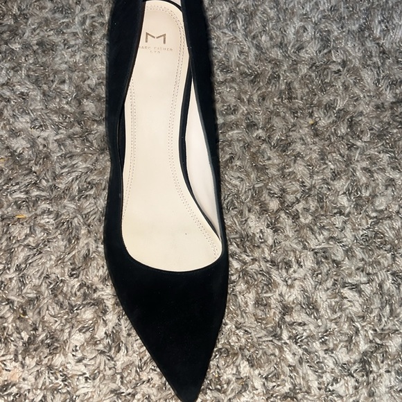 Black Mark Fisher pointed toe block heel size 11 - Picture 11 of 12